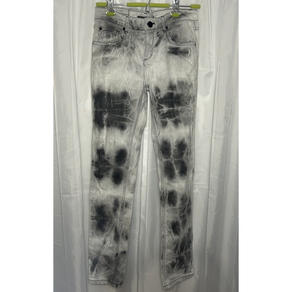 Gina Tricot Perfect Jeans Mid Rise Slim Fit Pants Black Size 30